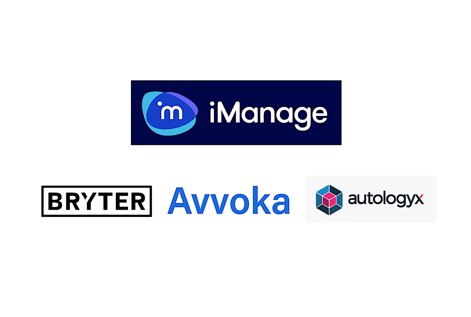 Autologyx, Avvoka + BRYTER Become iManage’s 1st ‘Solution Partners’ — Artificiallawyer.com