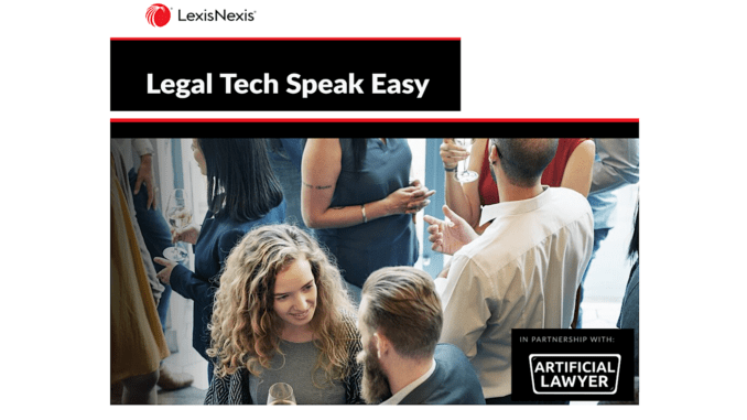 Welcome to the Legal Tech Speak Easy – You’re Invited!