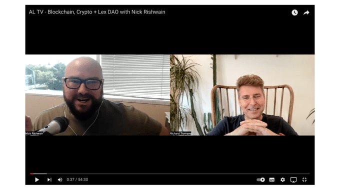 Blockchain, Web3 + Lex DAO – With Nick Rishwain