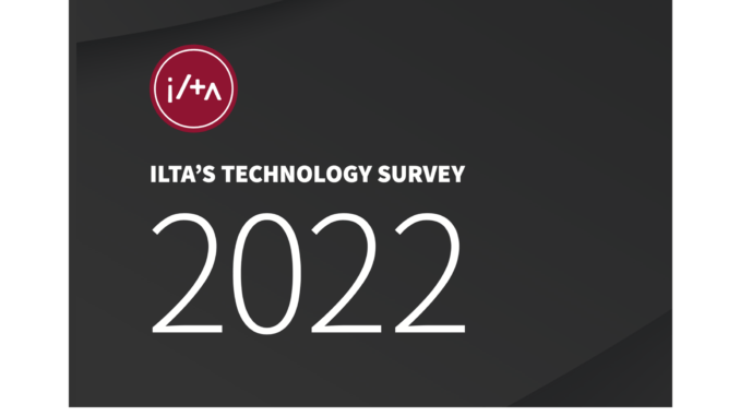 2022 ILTA Tech Survey: More AI, More Cloud….and Lighter Laptops