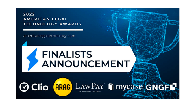 The Finalists of the American Legal Technology Awards Are…!