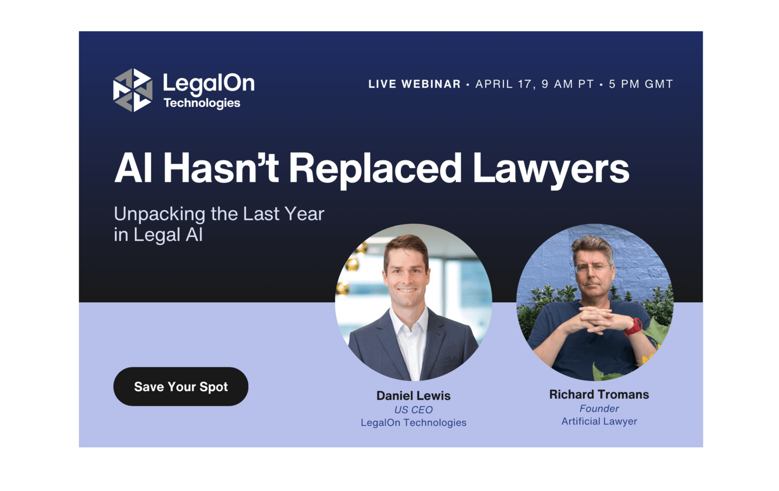 Ai Hasn T Replaced Lawyers Yet Webinar Artificial Lawyer