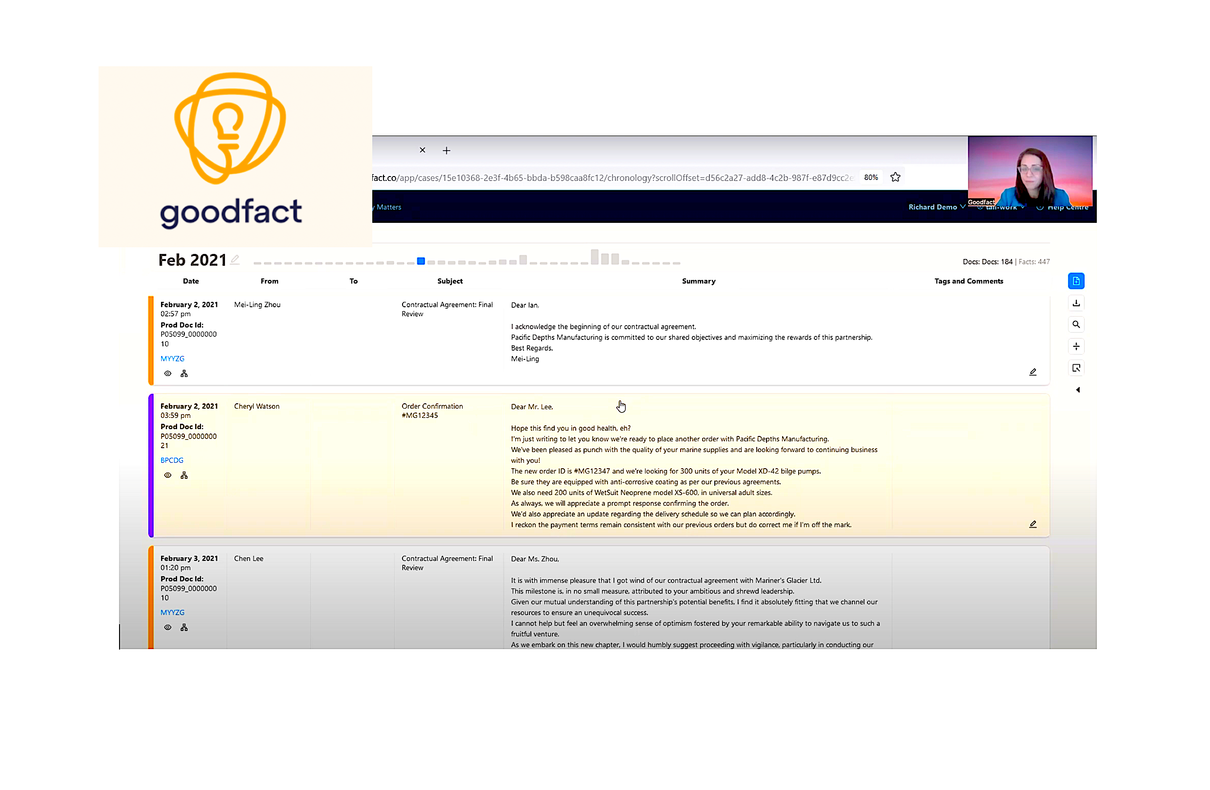 AL TV Walk Through: Goodfact – AI-Powered Chronologies