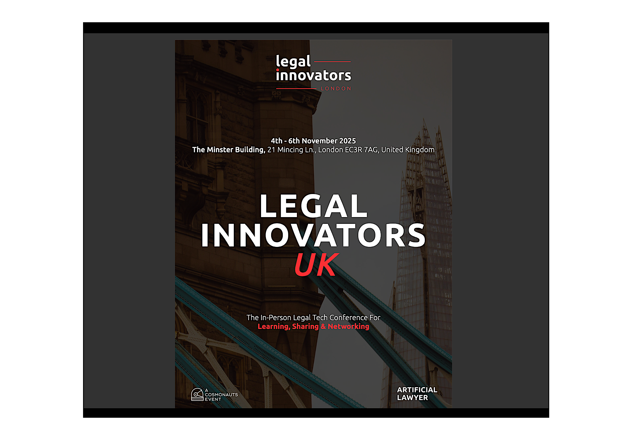Legal Innovators UK: Preview u2013 Law Firm Day u2013 Artificial Lawyer