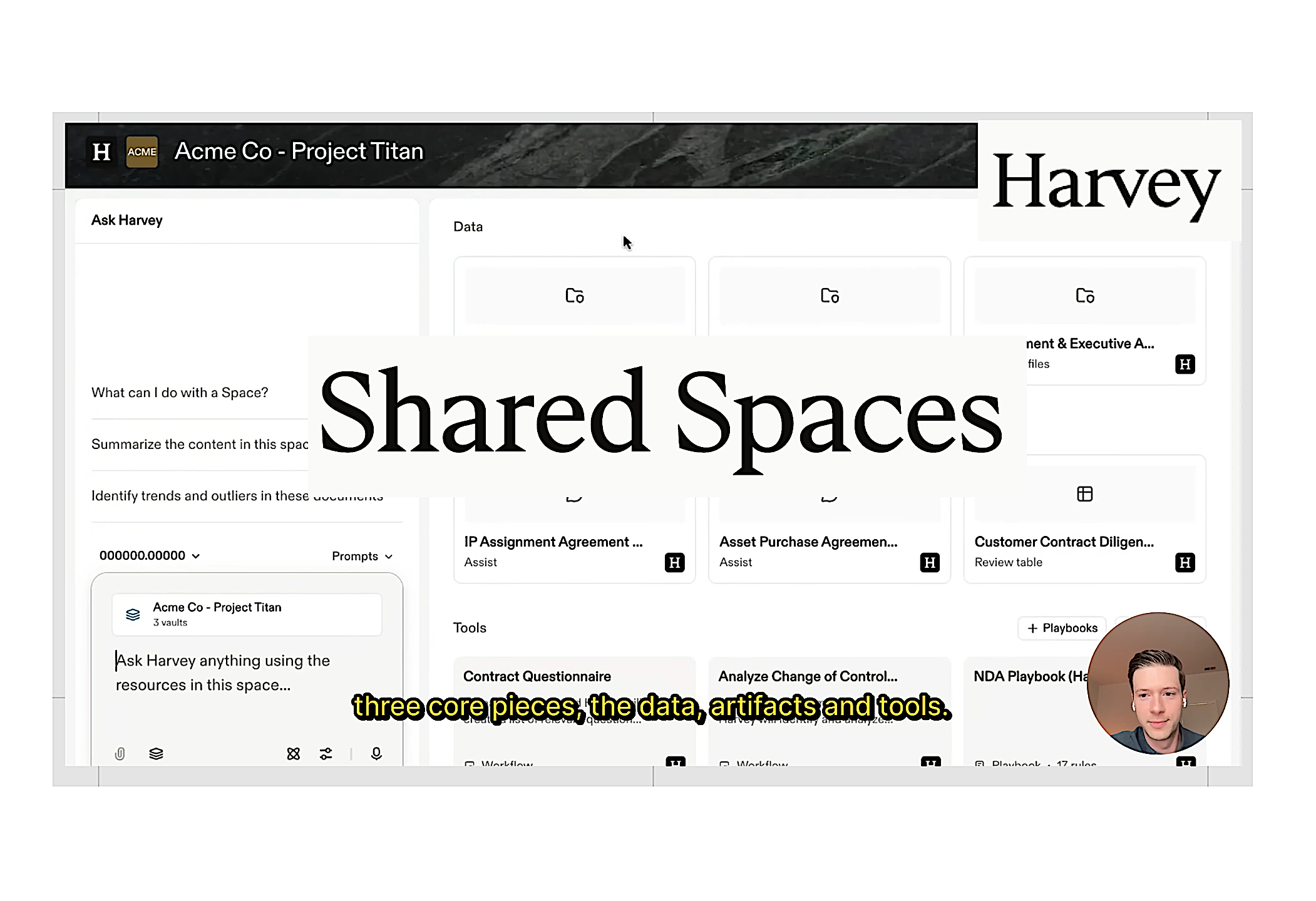 Product Walk Through: Harvey – Shared Spaces