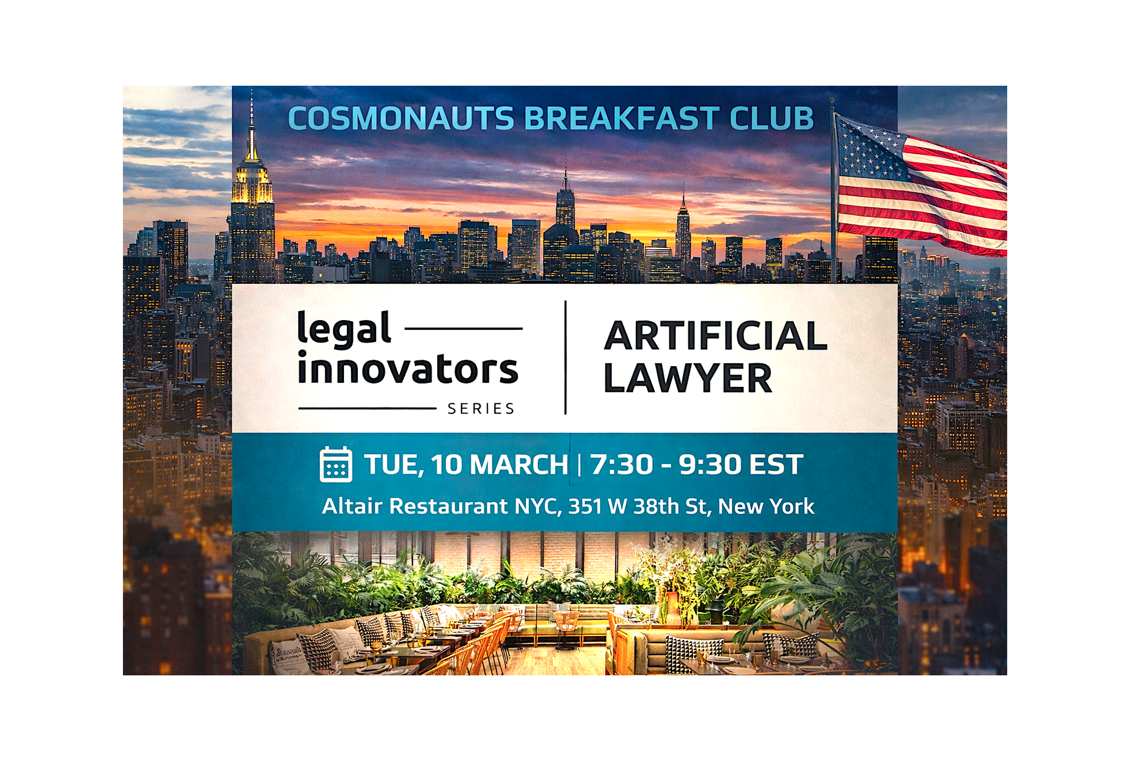 Legal Innovators Breakfast, Spellbook Live, Harvey, LegalOn, Wordsmith +