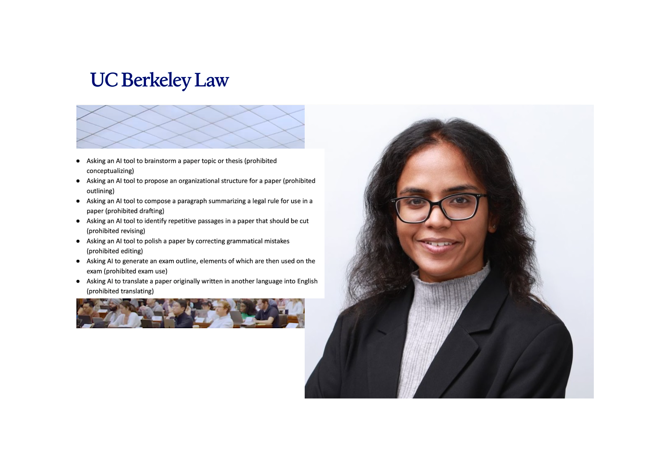 A Student's Response to Berkeley Law's AI Ban