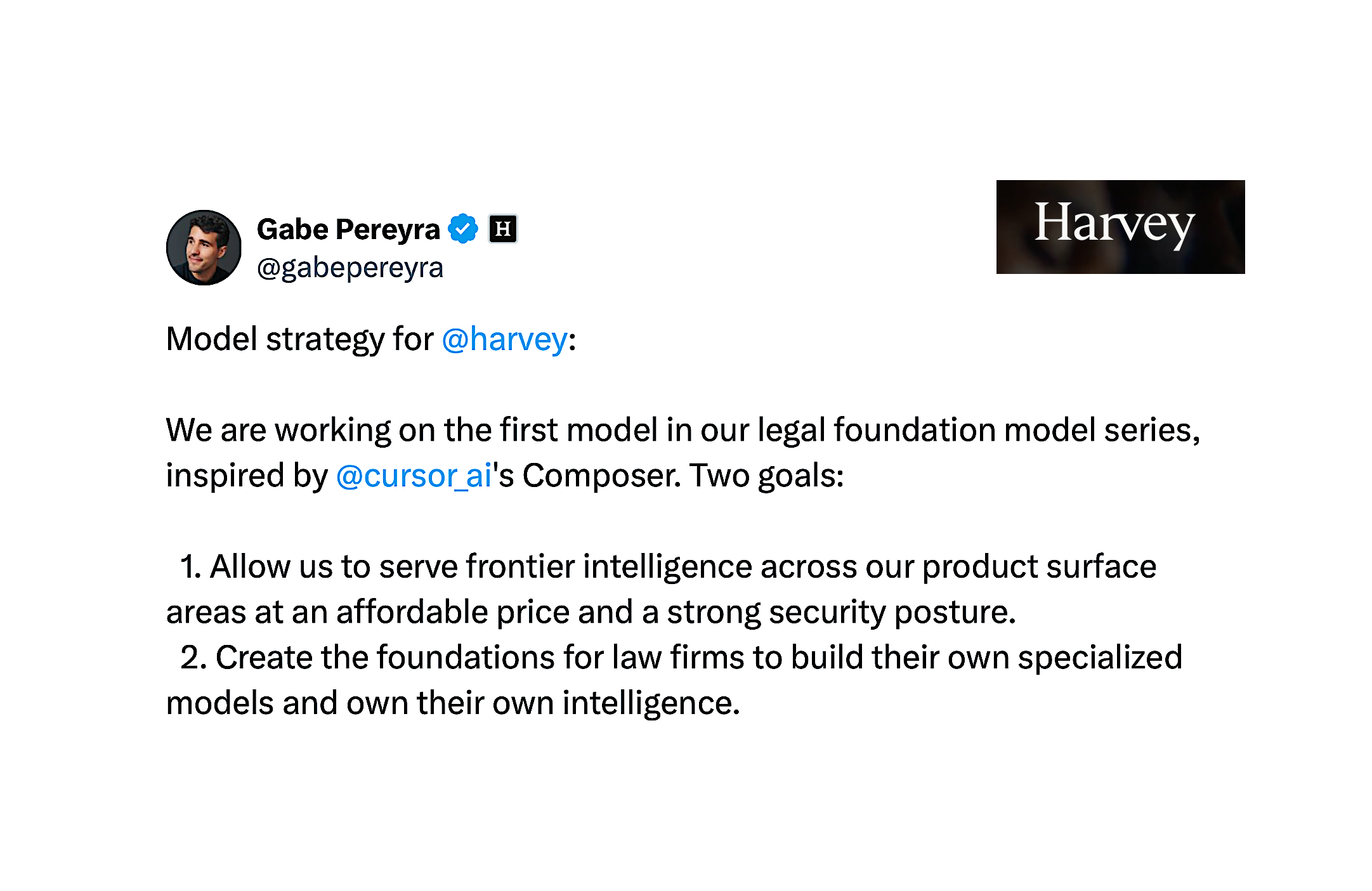 Harvey Trains Open Source Models To Encode Law Firm Workflows