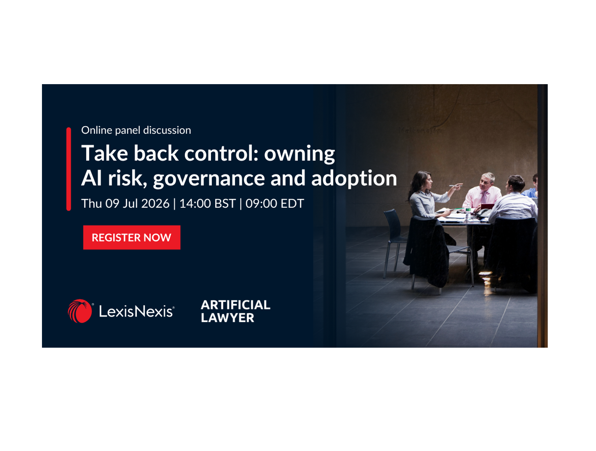 LexisNexis webinar on AI risk, governance, adoption
